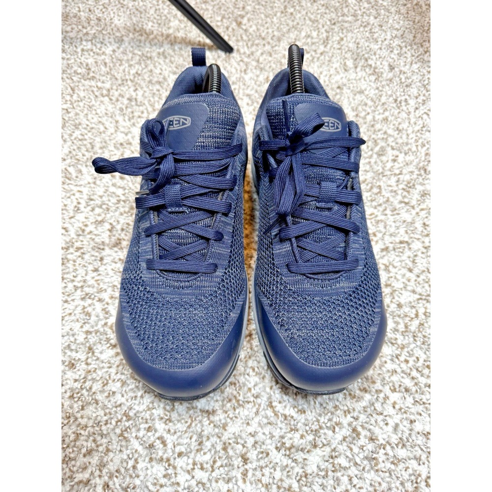 KEEN Utility Men's 9M Navy Blue Sparta Alloy Toe Work Shoes New without‎ Box - Picture 2 of 7